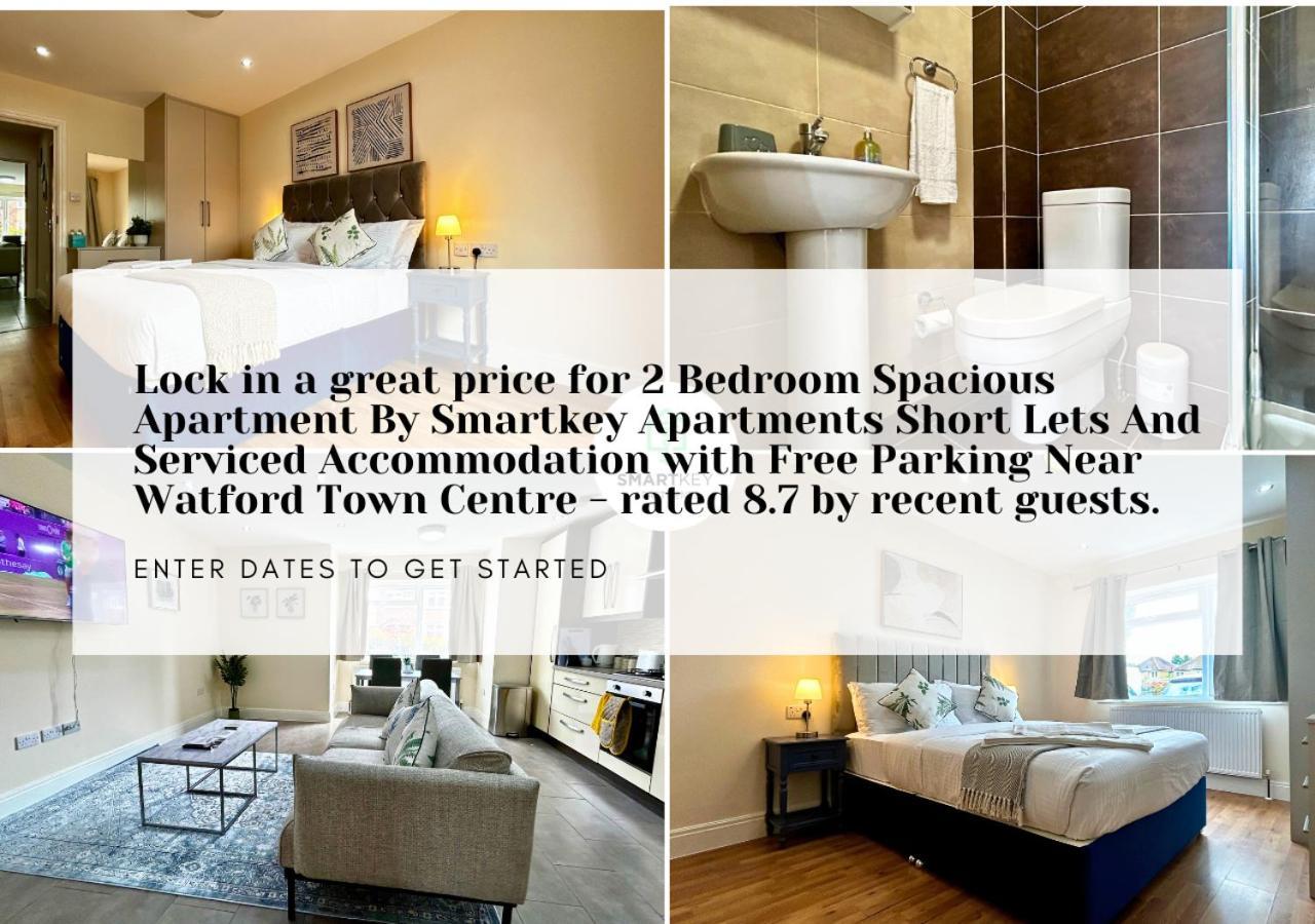 Modern 2 Bed 2 Bath Apartment Free Parking Watford  Exterior photo